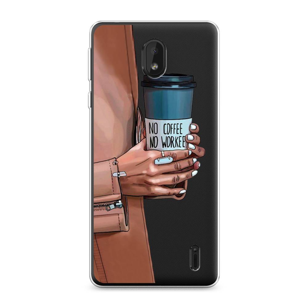 

Чехол Awog на Nokia 1 Plus / Нокиа 1 Plus "No coffee", 122750-7