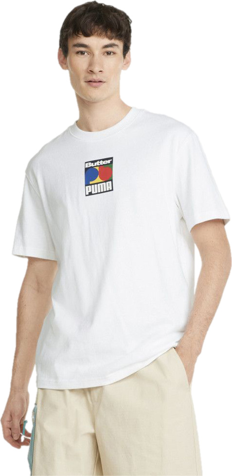 

Футболка мужская PUMA X Butter Goods Graphic Men'S Tee белая S, Белый, X Butter Goods Graphic Men'S Tee