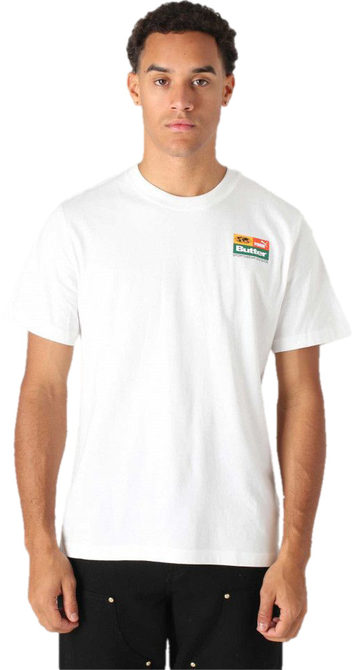 

Футболка унисекс PUMA X Butter Goods Graphic Tee белая 2XS, Белый, X Butter Goods Graphic Tee