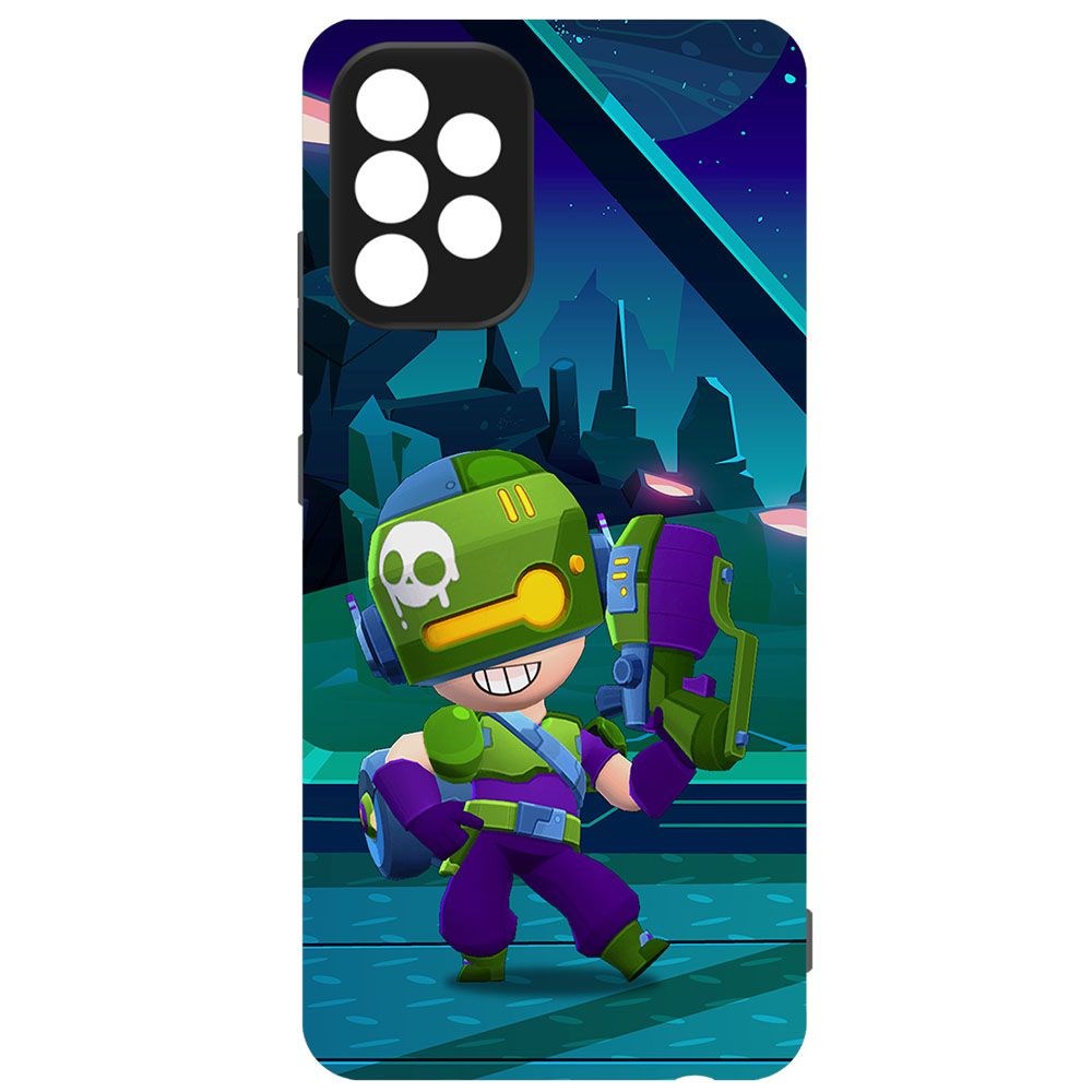 фото Чехол-накладка krutoff brawl stars - контрабандистка пенни для samsung galaxy a32 (a325)