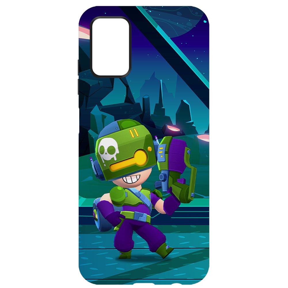 фото Чехол-накладка krutoff brawl stars - контрабандистка пенни для samsung galaxy a03s (a037)