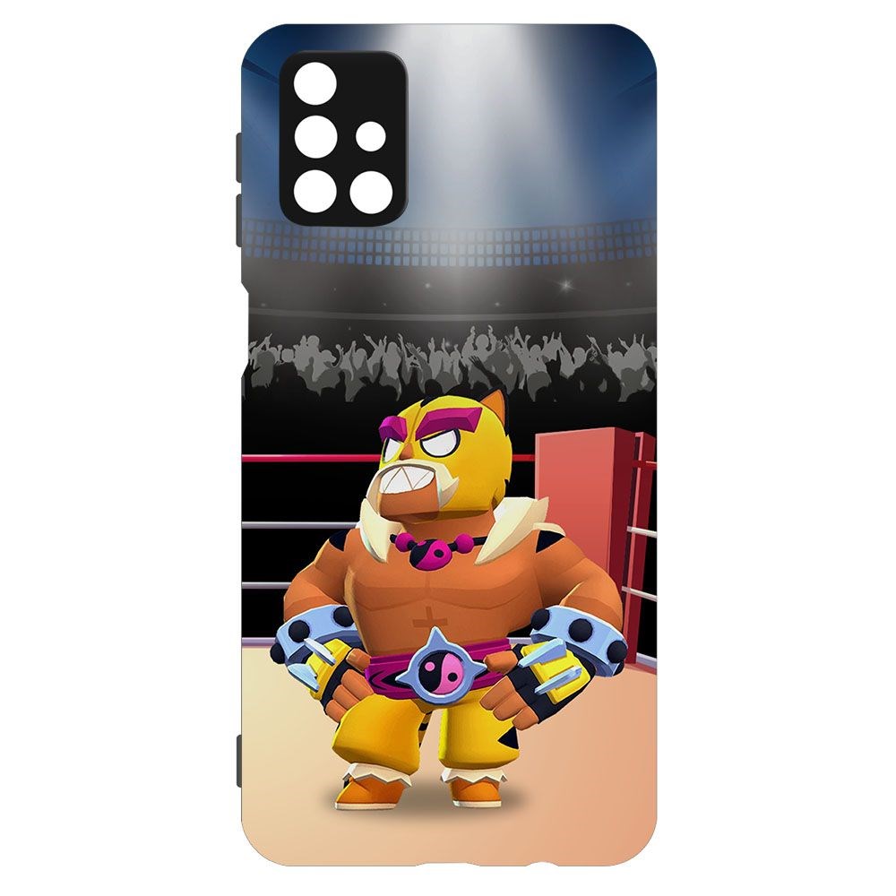 

Чехол-накладка Krutoff Brawl Stars - Эль Тигро для Samsung Galaxy M51 (M515)