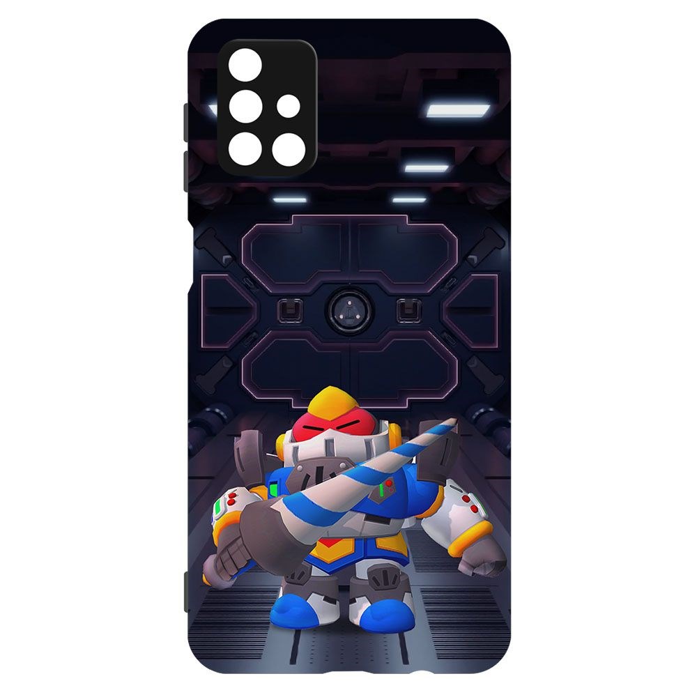 

Чехол-накладка Krutoff Brawl Stars - Паладин Вольт-Меха для Samsung Galaxy M51 (M515)