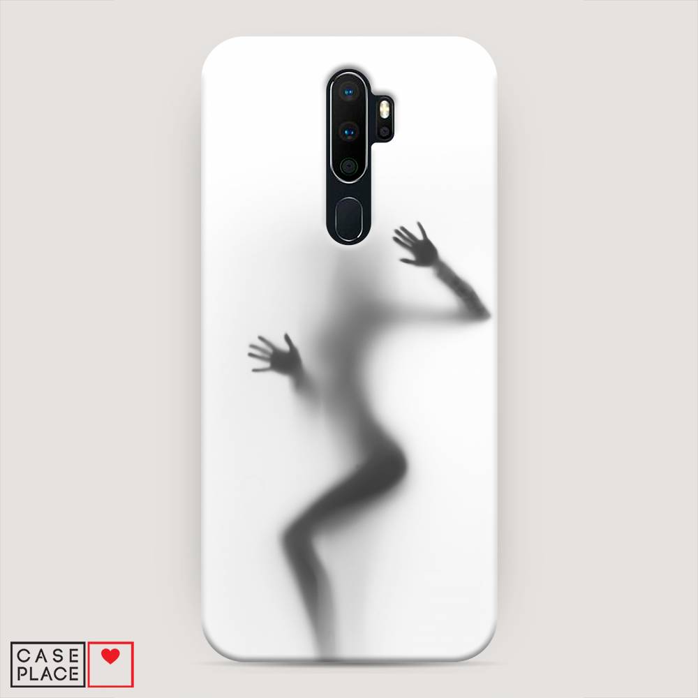 

Пластиковый чехол "Девушка в душе" на Oppo A9 (2020), 251920-5