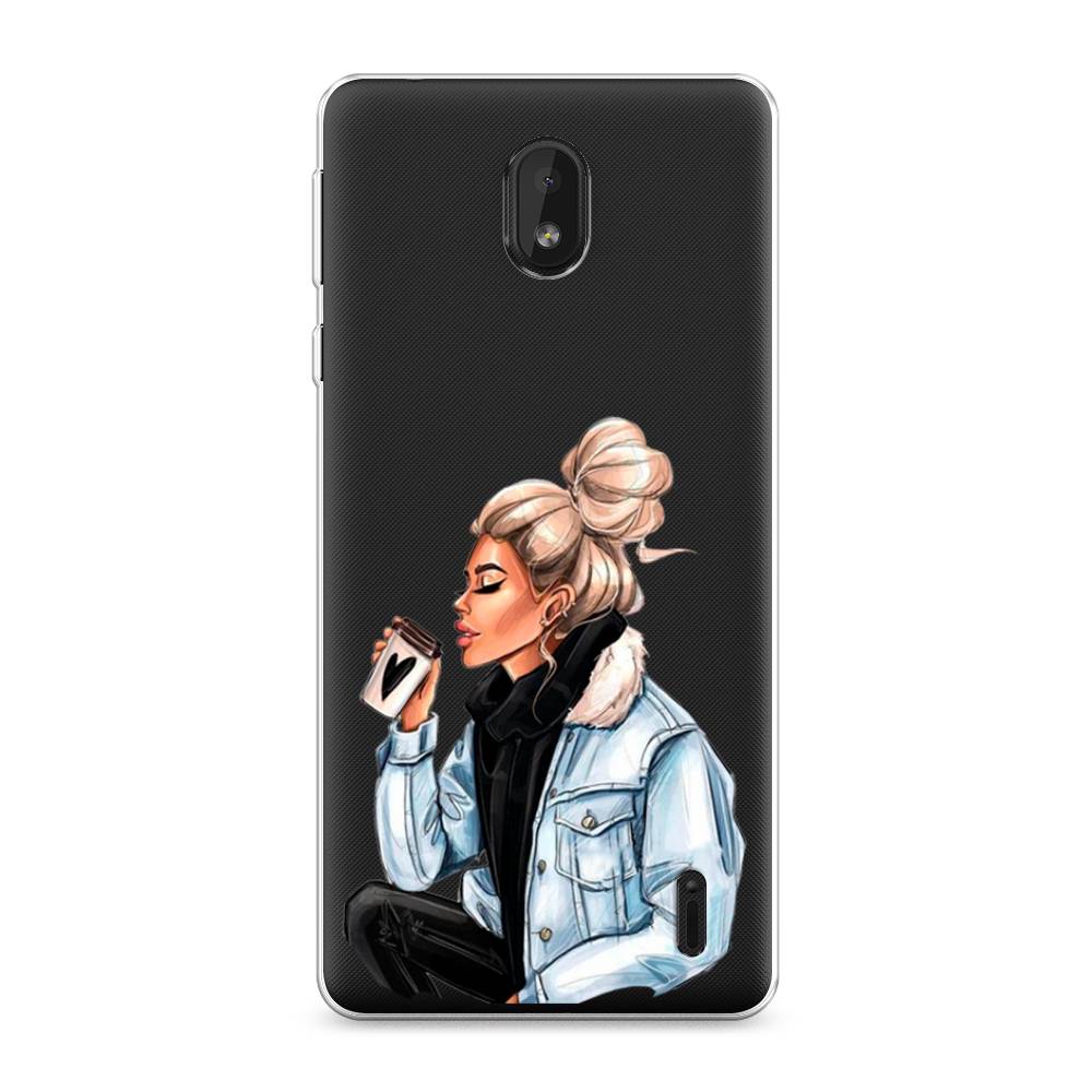 

Чехол Awog на Nokia 1 Plus / Нокиа 1 Plus "Cute girl", 122750-7