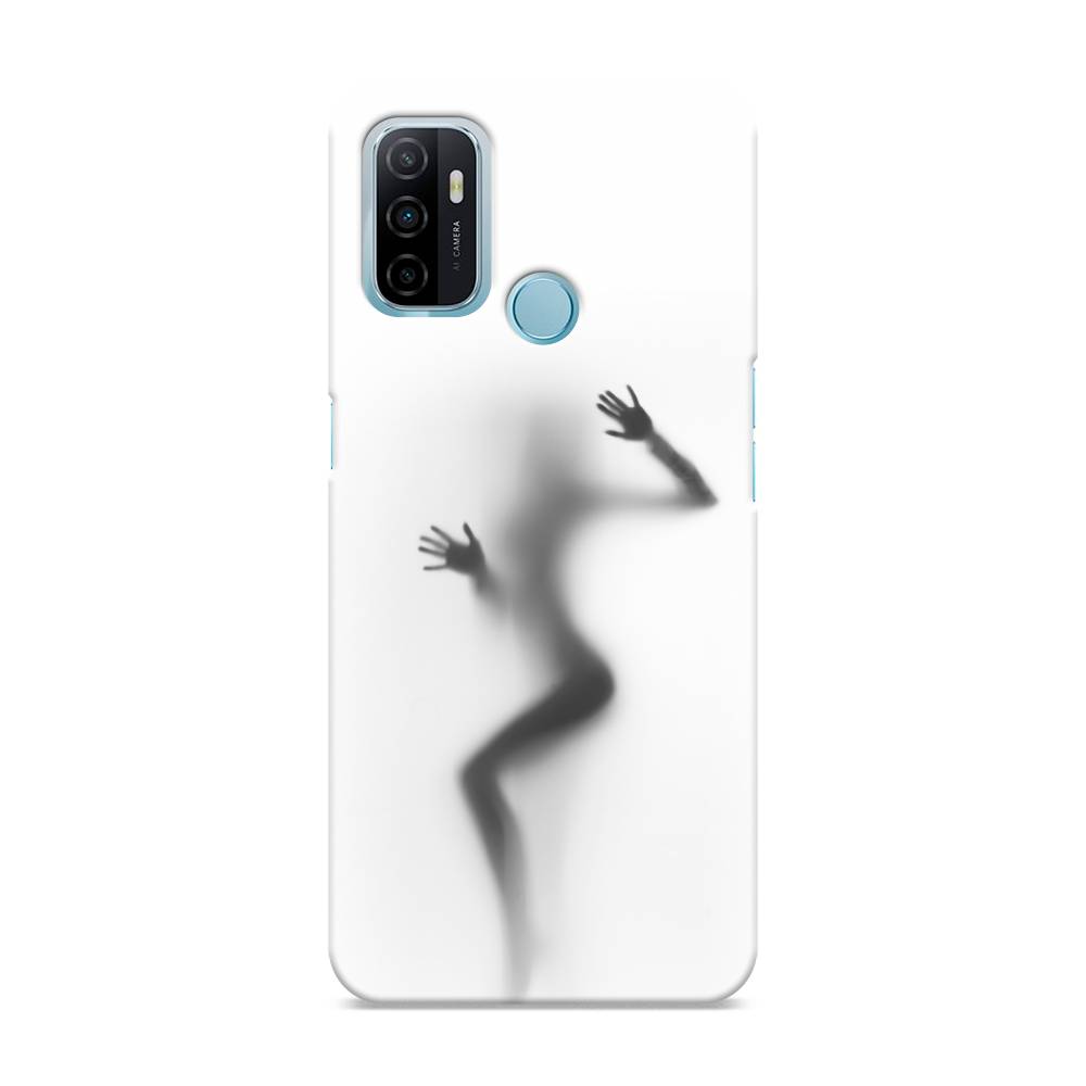 

Пластиковый чехол "Девушка в душе" на Oppo A53, 254320-5