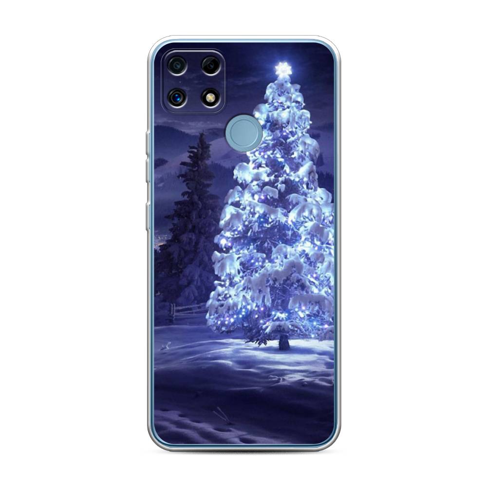 

Чехол для Oppo Realme C25/C25s "Зима 4", Синий;черный;белый, 256950-2