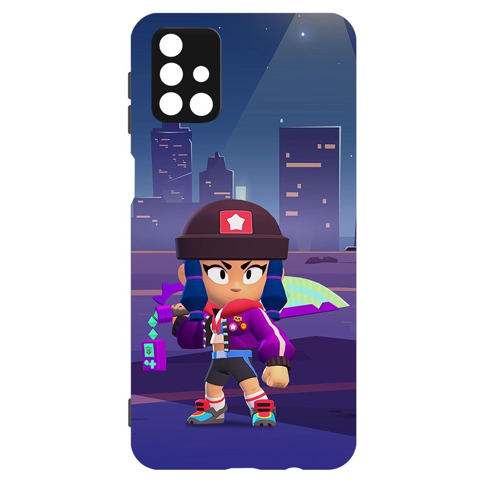

Чехол-накладка Krutoff Brawl Stars - Героиня Биби для Samsung Galaxy M51 (M515)