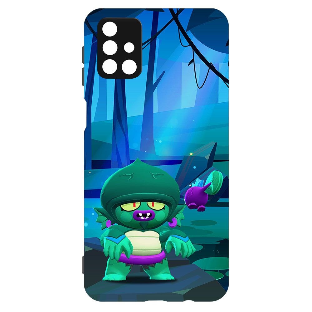 

Чехол-накладка Krutoff Brawl Stars - Болотный Джин для Samsung Galaxy M51 (M515)