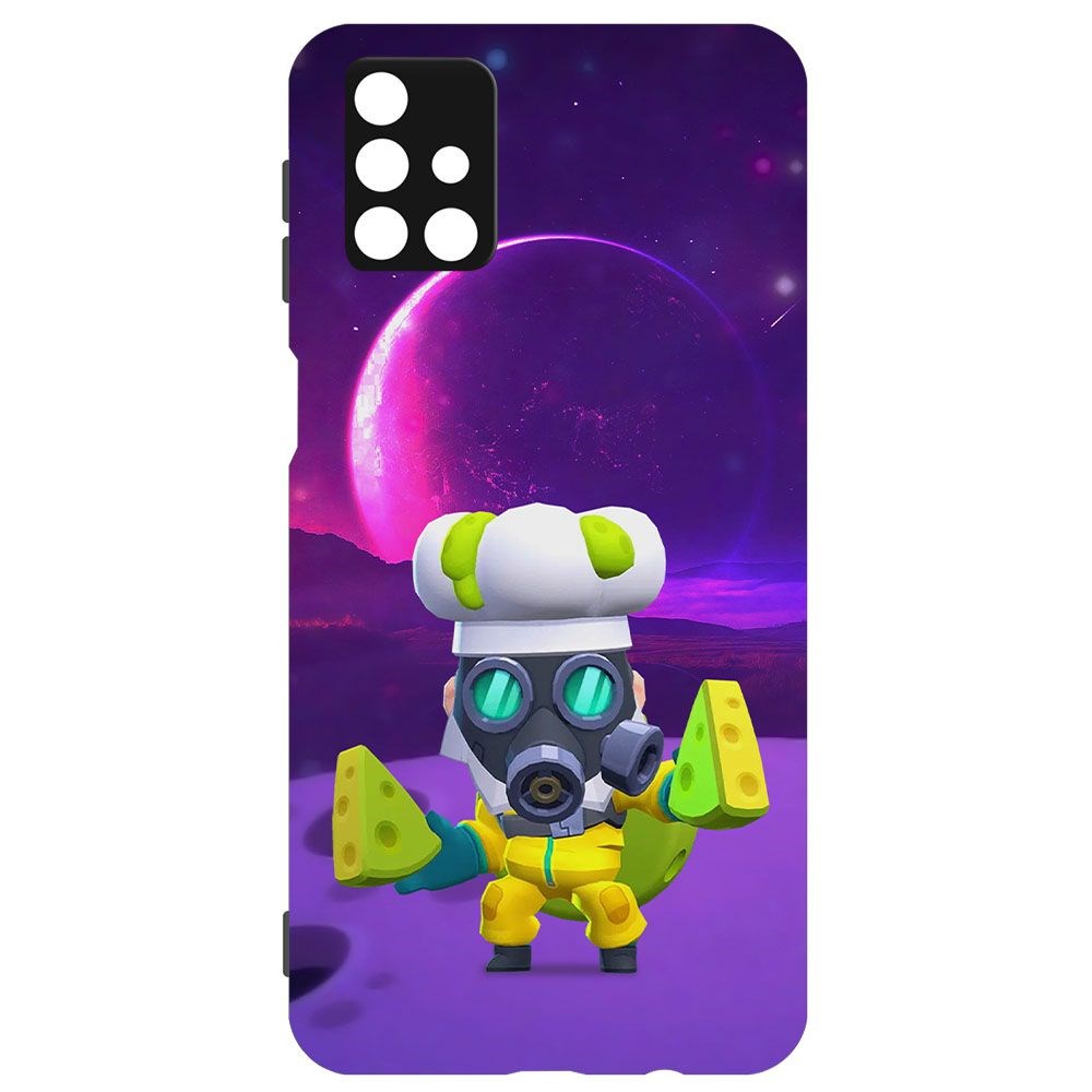 

Чехол-накладка Krutoff Brawl Stars - Майк с плесенью для Samsung Galaxy M31s (M317)
