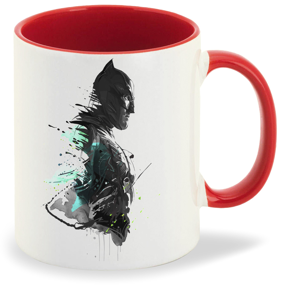 

Кружка CoolPodarok Batman.Бетмен краски, Batman.Бетмен краски