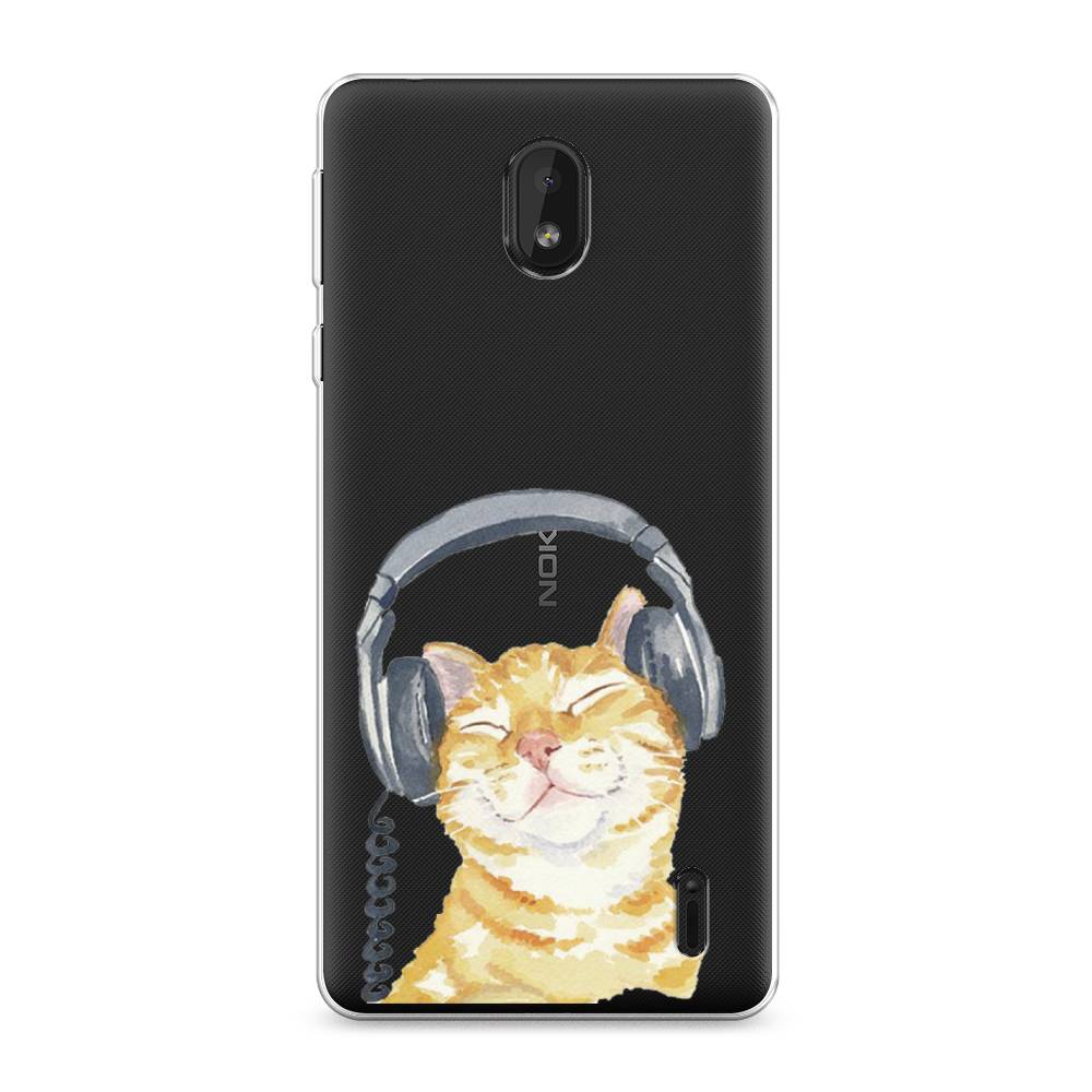 

Чехол Awog "Кот меломан" для Nokia 1 Plus