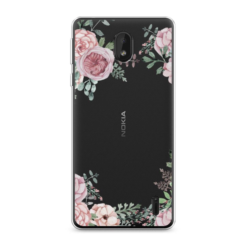 

Чехол Awog на Nokia 1 Plus / Нокиа 1 Plus "Нежные розы акварель", 122750-8