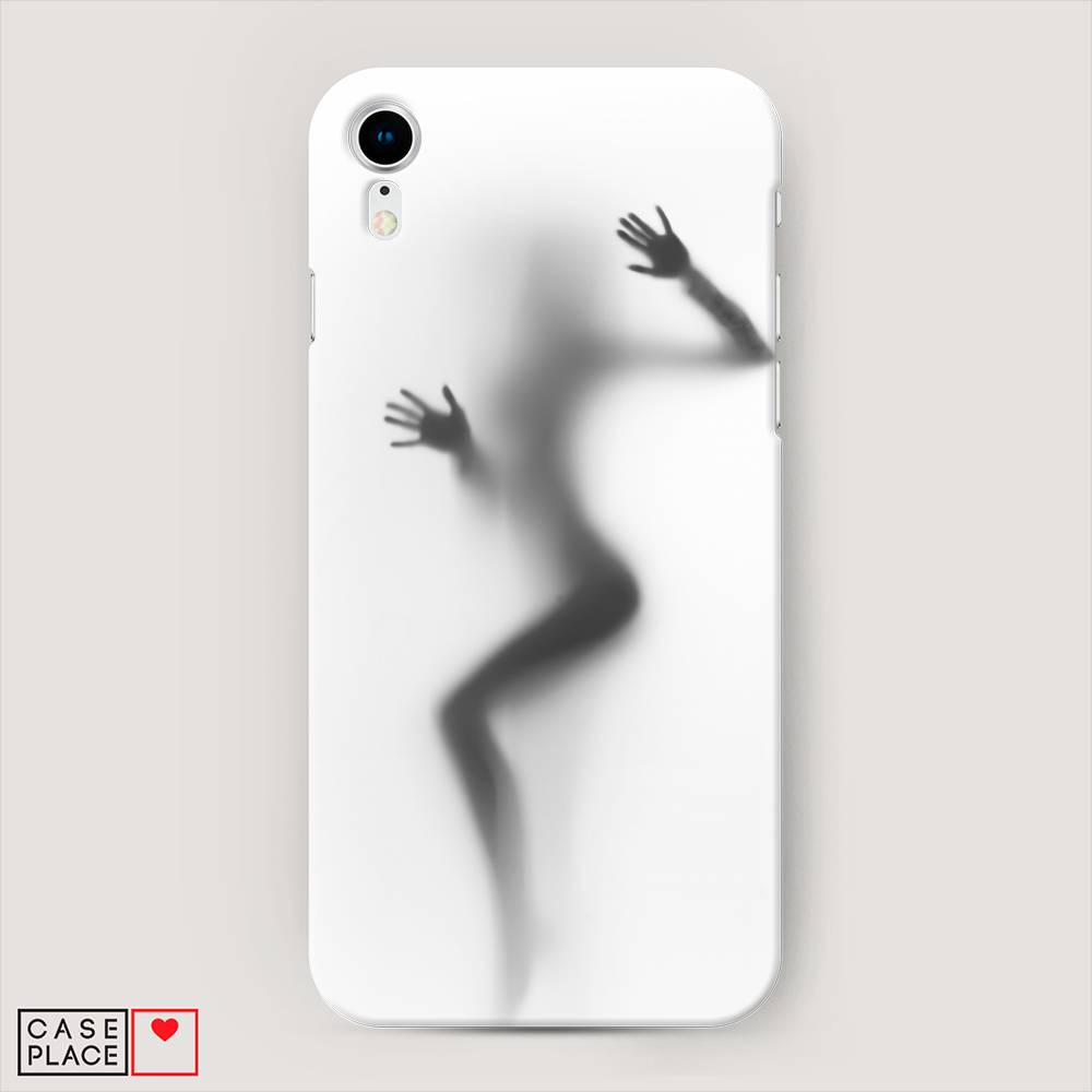 

Пластиковый чехол "Девушка в душе" на Apple iPhone XR (10R), 12020-5