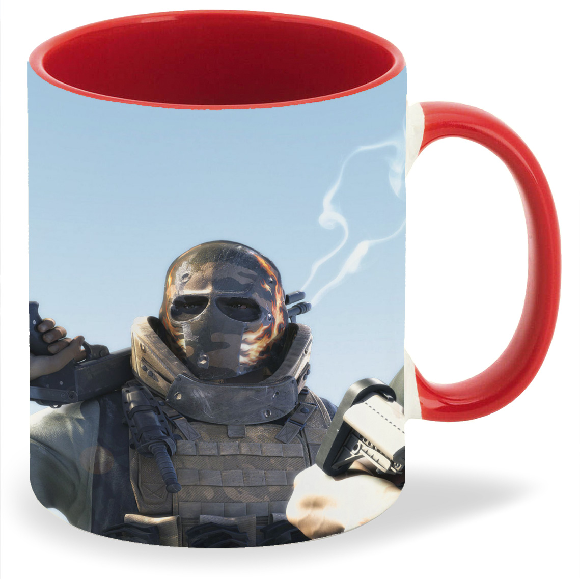 фото Кружка coolpodarok army of two двое в масках обмундирование