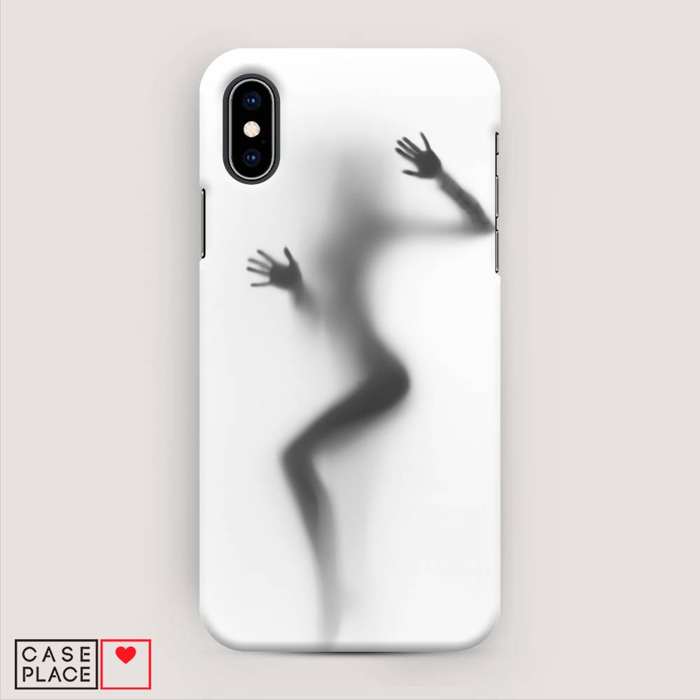 

Пластиковый чехол "Девушка в душе" на Apple iPhone X (10), 11020-5