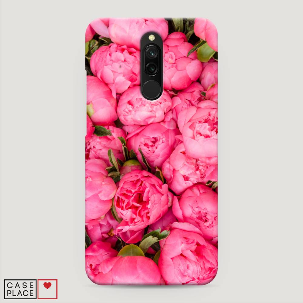 

Пластиковый чехол "Прекрасные пионы" на Xiaomi Redmi 8, 37120-6
