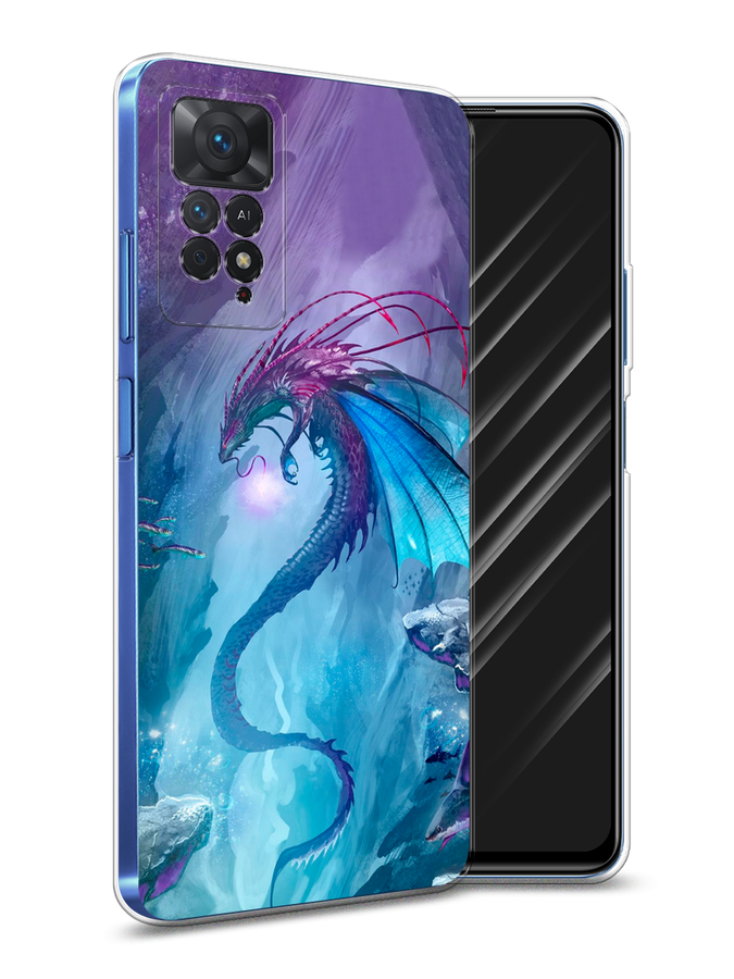 

Чехол Awog на Xiaomi Redmi Note 11 Pro/11 Pro 5G/11E Pro "Водный дракон", Разноцветный, 314850-2
