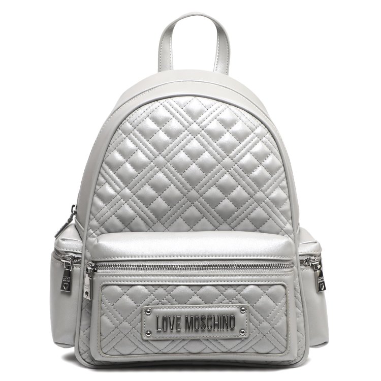 

Рюкзак женский Love Moschino 190104020101 серебряный, 32х13х26 см, Серебристый, 190104020101