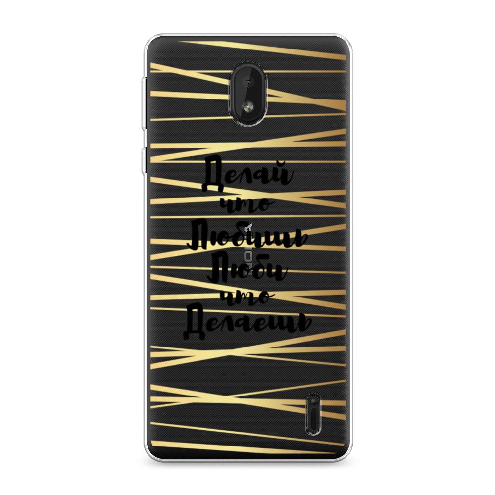 

Чехол Awog на Nokia 1 Plus / Нокиа 1 Plus "Делай что любишь", 122750-7