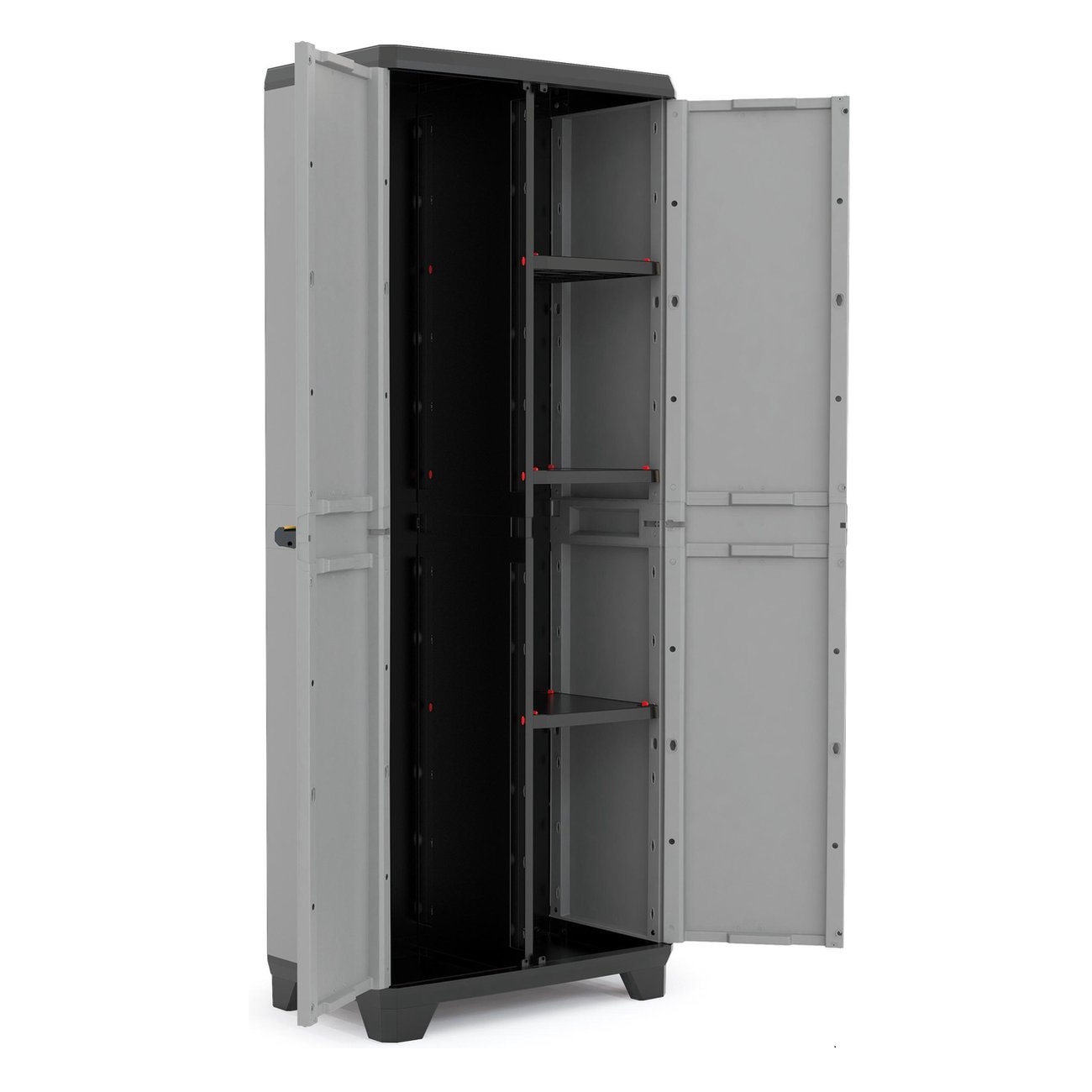 Пластиковый шкаф Keter Stilo Cabinet Multipurpose серый