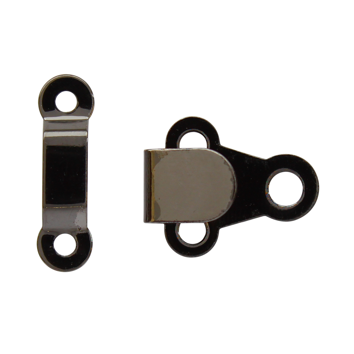

Крючок АЙРИС, DF-229, 1,5*1,1 см (pewter), 10 шт, Черный
