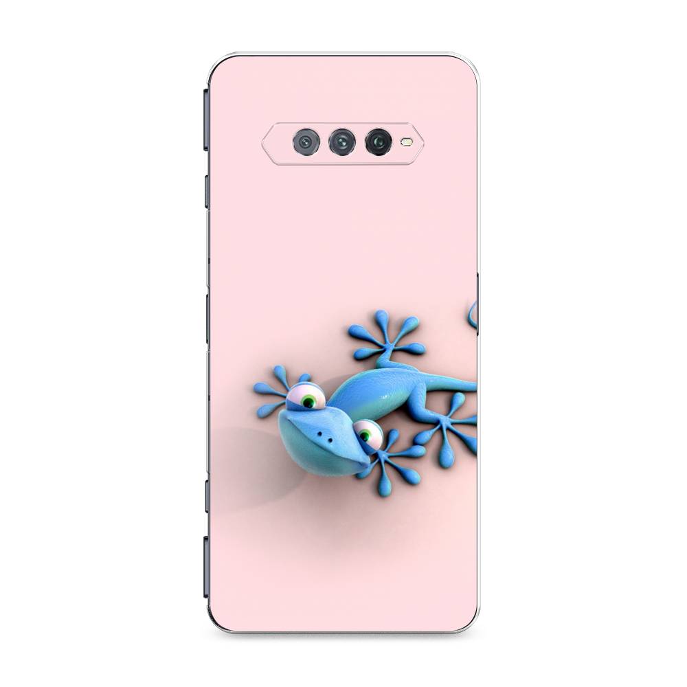 

Чехол Awog на Xiaomi Black Shark 4/4S/4S Pro/4 Pro "Голубая ящерка", Разноцветный, 311550-2