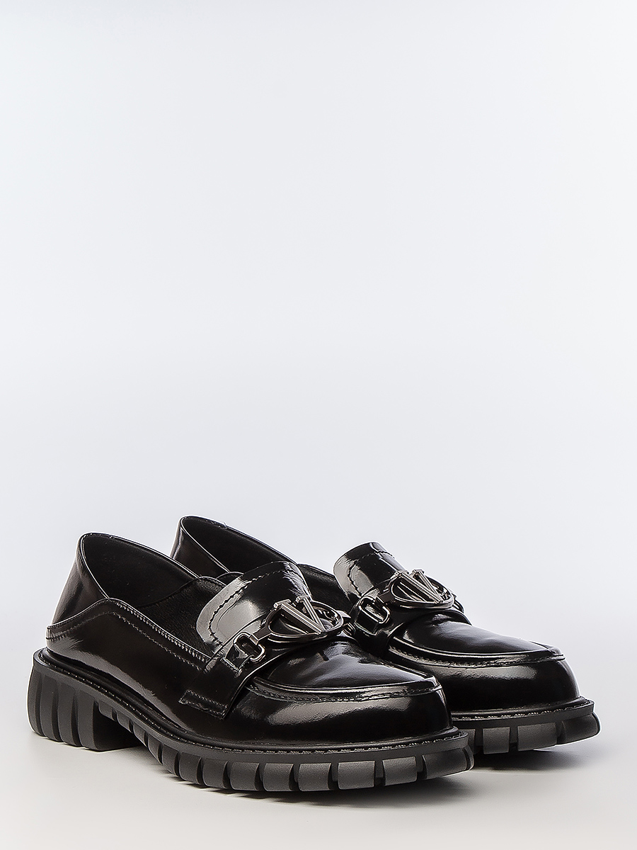 

Лоферы женские LAUF! PW1203-9795 черные 40 RU, PW1203-9795