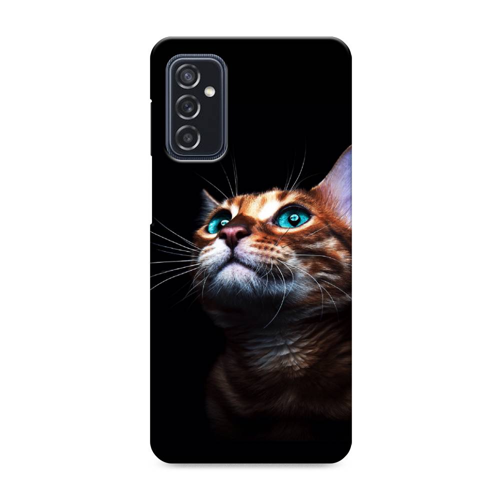

Пластиковый чехол "Мечтательный кот" на Samsung Galaxy M52, 2104320-1