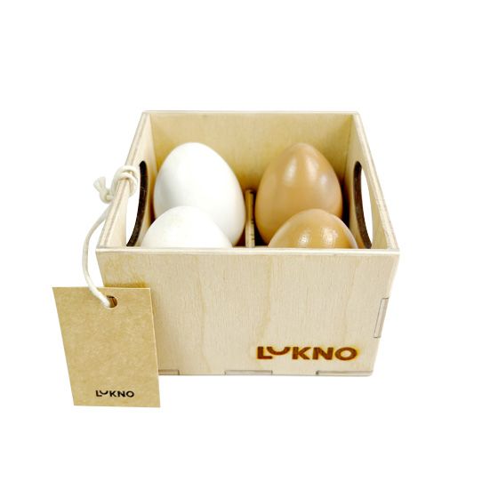 Набор игрушечных яиц в ящике LUKNO LGWUA-0050