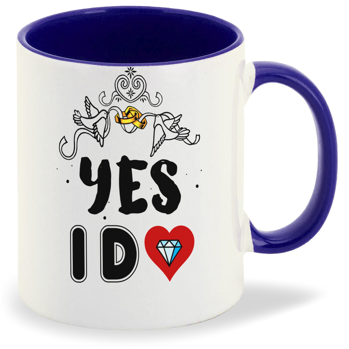 

Кружка CoolPodarok YES I DO, YES I DO