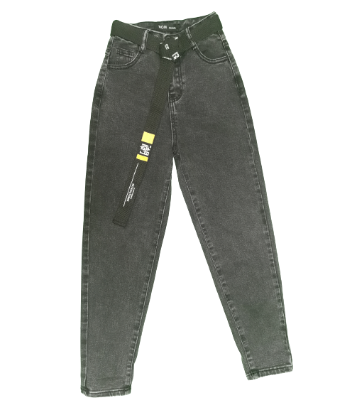 

Джинсы детские Mom 5005, серый, 140, 5005