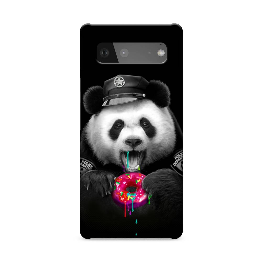 

Пластиковый чехол "Панда police" на Google Pixel 6, 270820-1