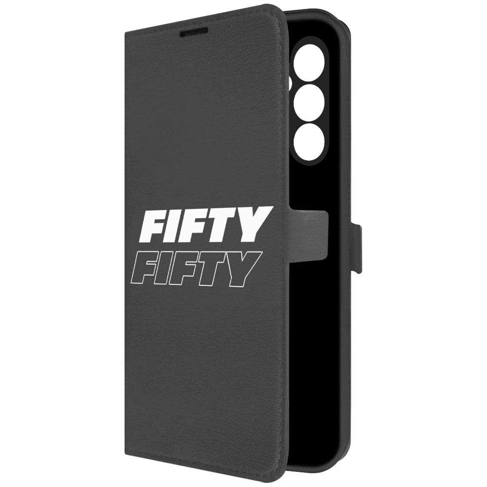 

Чехол-книжка Krutoff Eco Book для Samsung Galaxy A14 4G Fifty Fifty, Черный