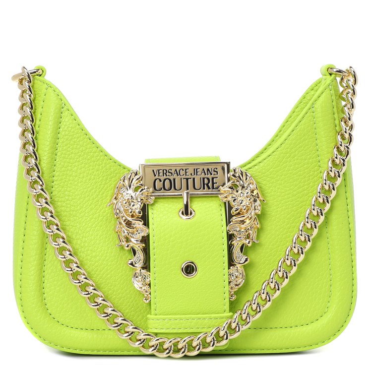 

Сумка женская Versace Jeans Couture 74VA4BF5 желто-зеленая, Зеленый, 74VA4BF5