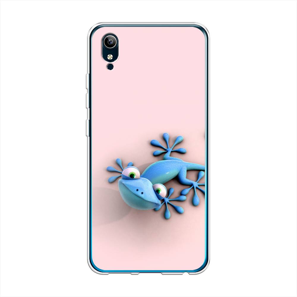 

Чехол Awog на Vivo Y91c/Y1s "Голубая ящерка", Разноцветный, 262850-2