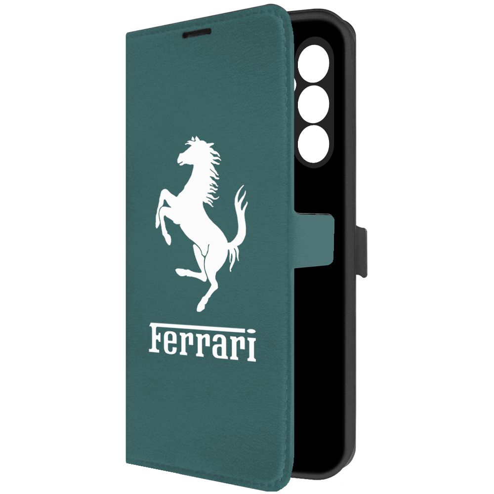 

Чехол-книжка Krutoff Eco Book для Samsung Galaxy A14 4G Ferrari, Зеленый