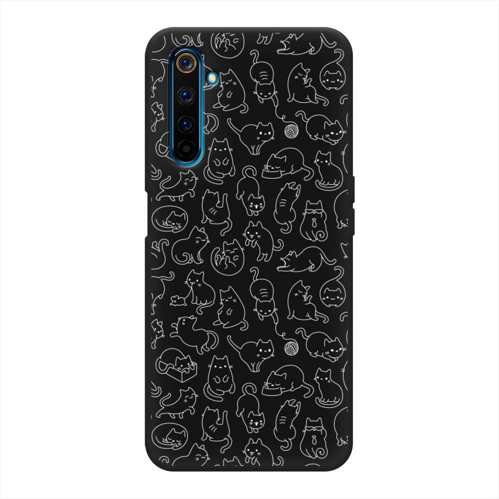 

Чехол Awog на Realme 6 Pro "Шкодливые котики", Разноцветный, 252852-1