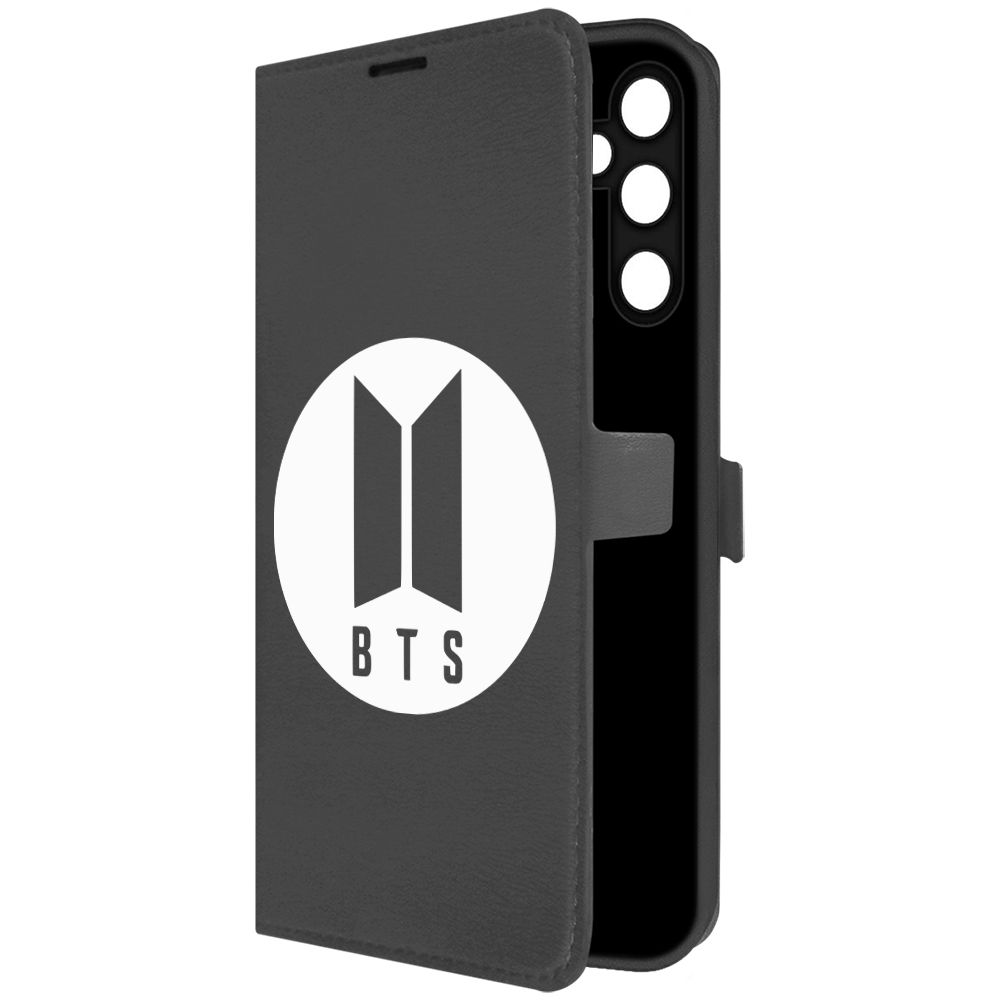 

Чехол-книжка Krutoff Eco Book для Samsung Galaxy A05s BTS (БТС) (черный)