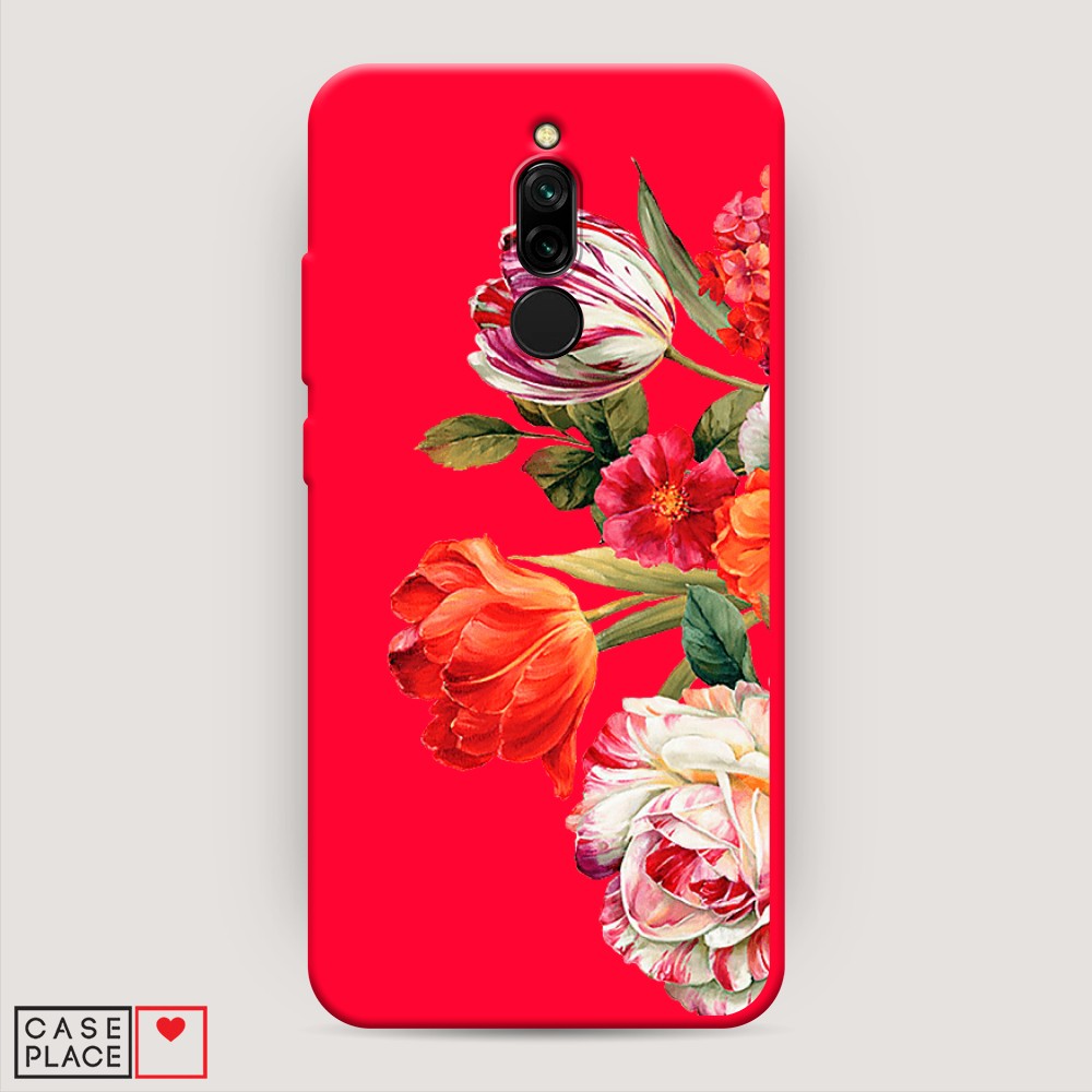 

Чехол Awog на Xiaomi Redmi 8 "Весенний букет", Разноцветный, 37153-1