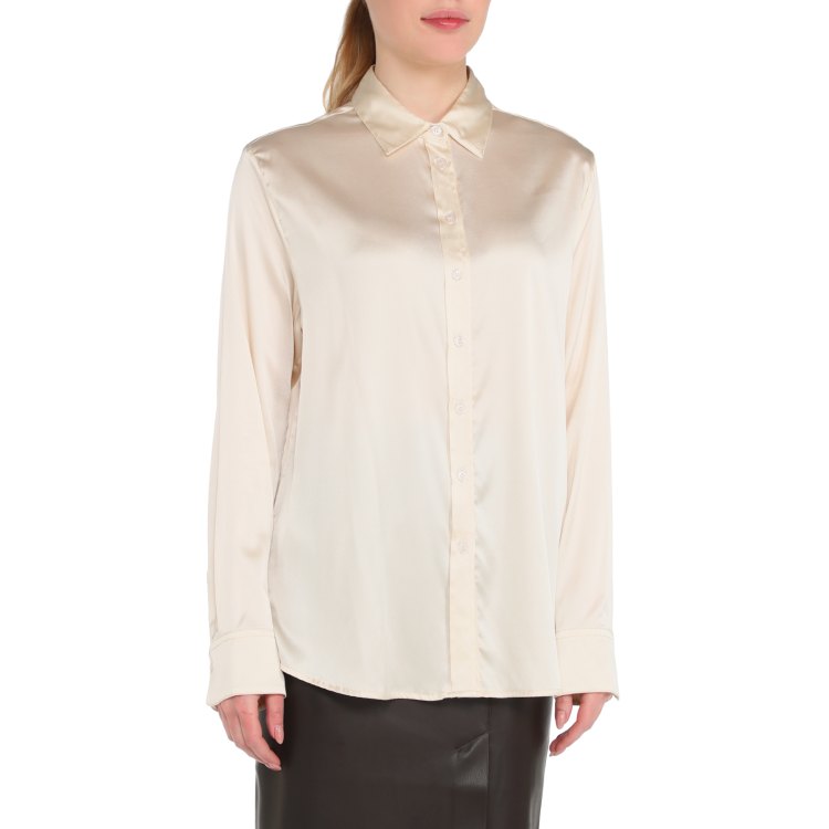 

Блуза женская Maison David MLY2319-1 бежевая XS, Бежевый, MLY2319-1