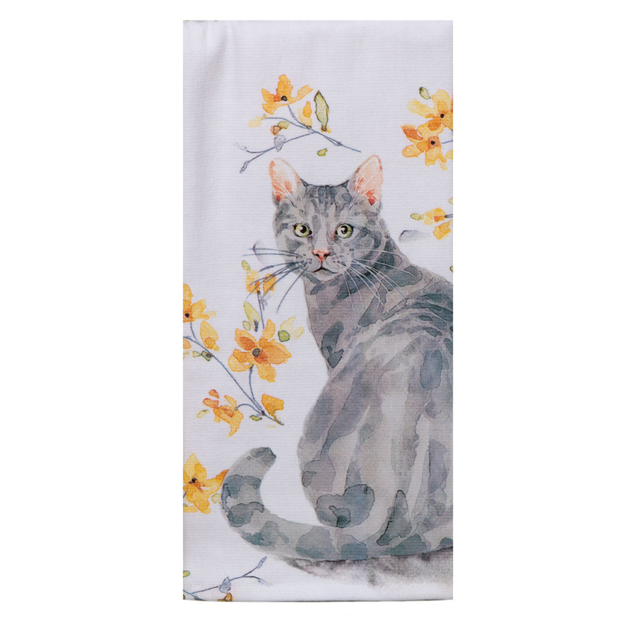 

Полотенце кухонное Kay Dee Designs Милый дом.Кот 40х66 см, двустороннее, хлопок