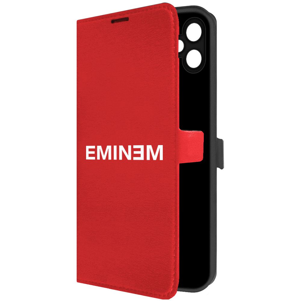 

Чехол-книжка Krutoff Eco Book для Samsung Galaxy A05 Eminem красный