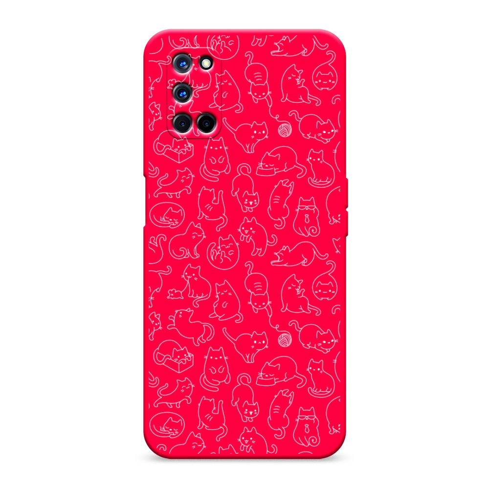 

Чехол Awog на Oppo A52/A72 "Шкодливые котики", Разноцветный, 253253-1