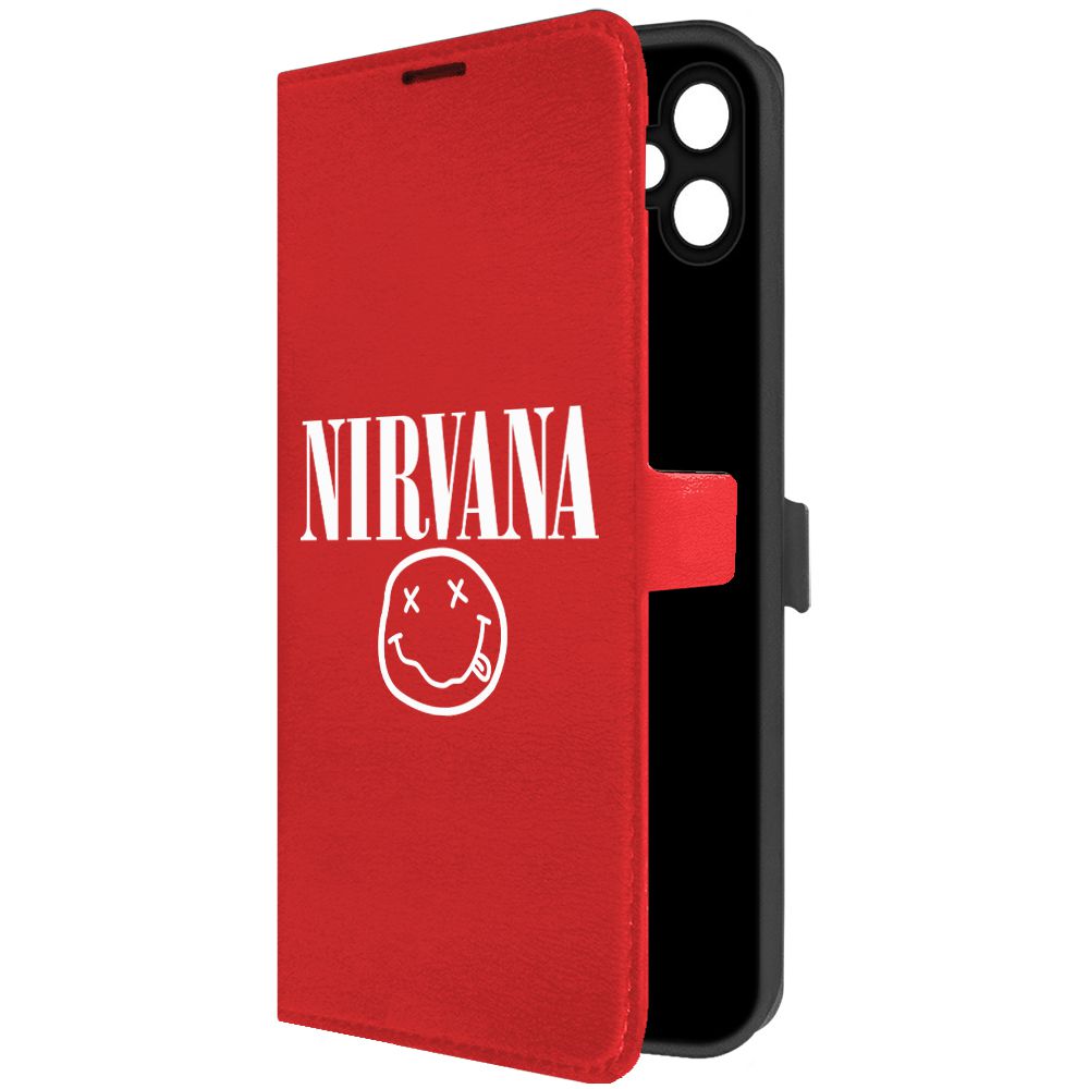 

Чехол-книжка Krutoff Eco Book для Samsung Galaxy A05 Nirvana красный