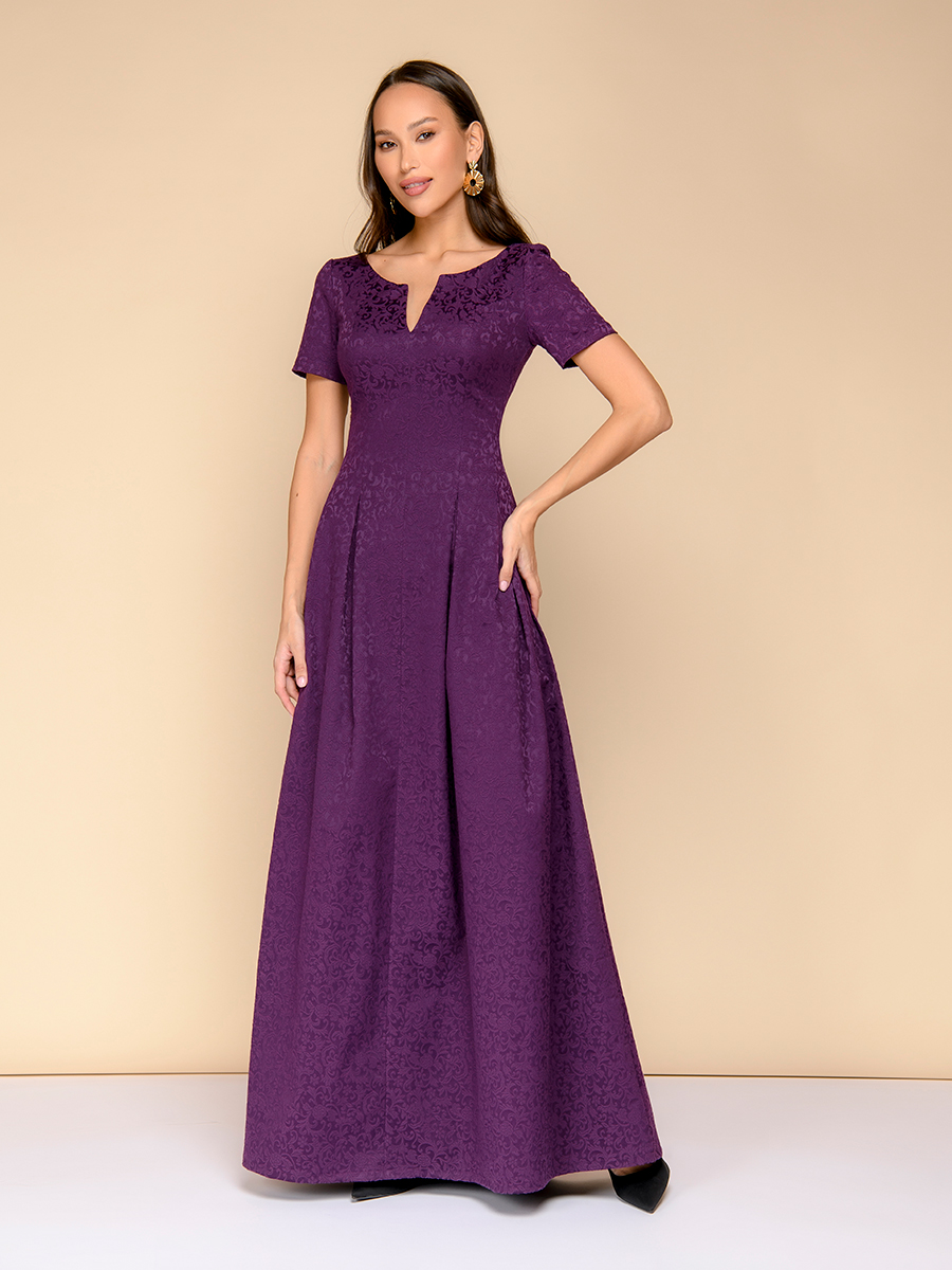 

Платье женское 1001dress DM00383 фиолетовое 48 RU, DM00383