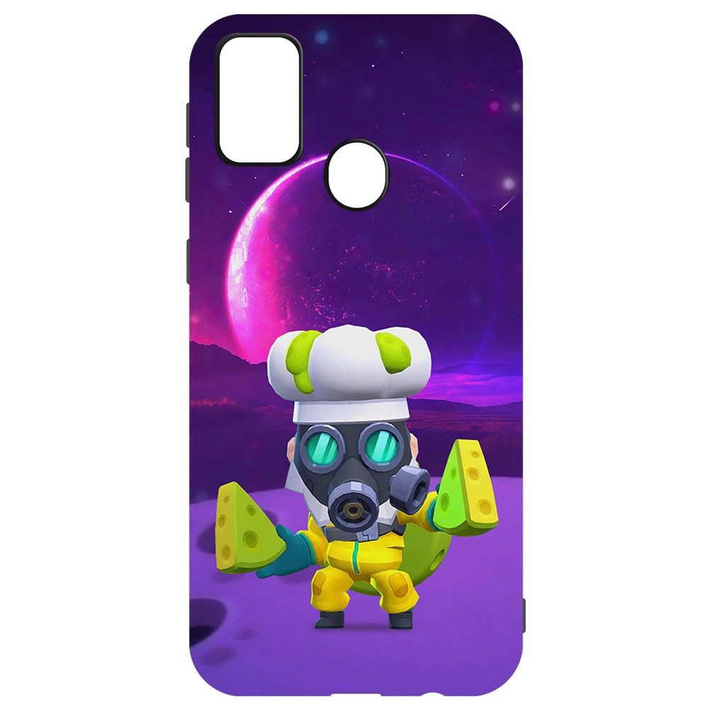

Чехол-накладка Krutoff Brawl Stars - Майк с плесенью для Samsung Galaxy M21 (M215)