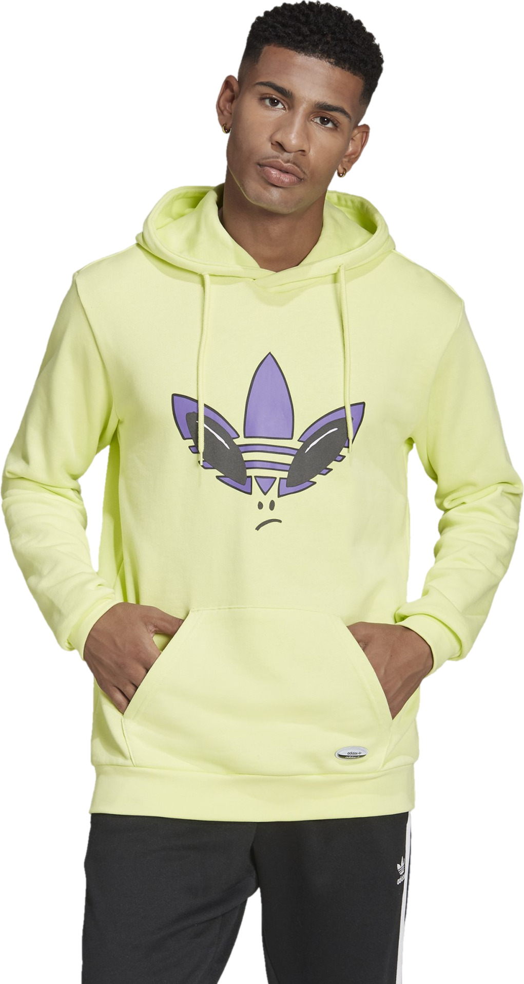 

Худи мужское Adidas ADI ORI APP MEN ORIGINALS желтое XS, Желтый, ADI ORI APP MEN ORIGINALS