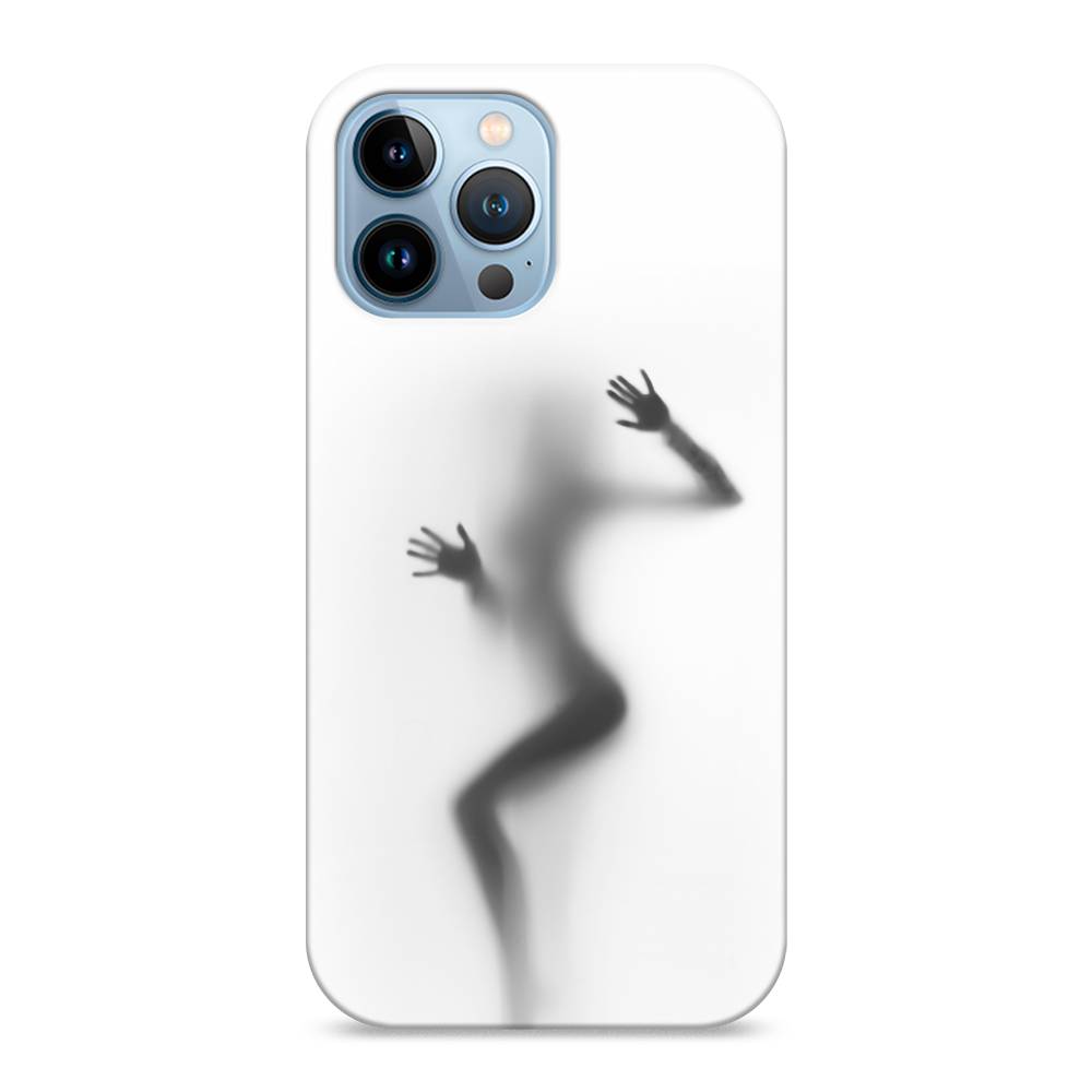 фото Пластиковый чехол "девушка в душе" на apple iphone 13 pro max awog