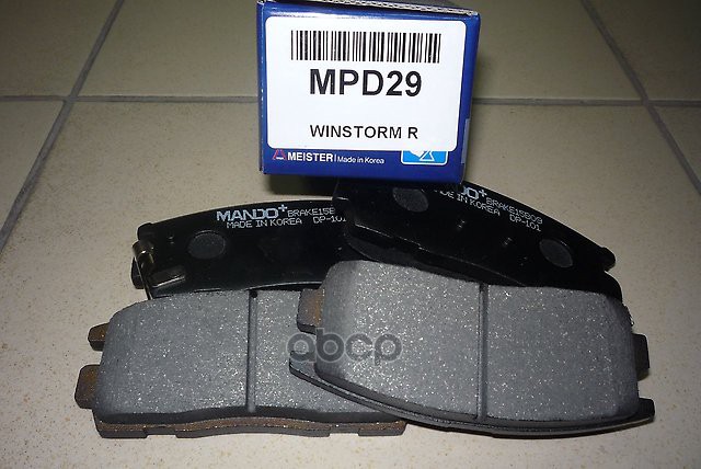 

Тормозные колодки Mando задние MPD29